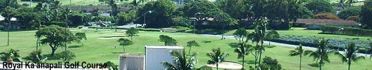 Royal Ka'anapali Golf Course, Maui, Hawaii, Golfing