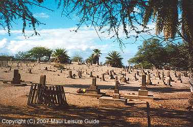 A sacred cemetary along the Road to Hana