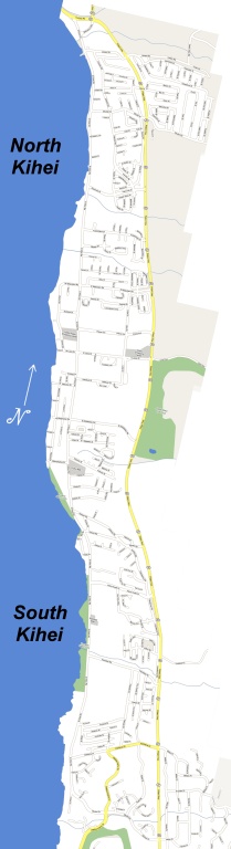 Kihei Maui Map