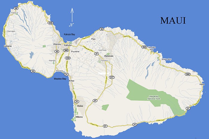 Maui Map